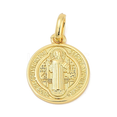 Brass Micro Pave Cubic Zirconia Pendants KK-A241-04G-1