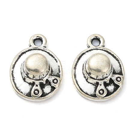 Tibetan Style Alloy Pendant TIBE-H142-19AS-02-1