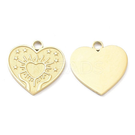Ion Plating(IP) 316L Surgical Stainless Steel Pendants STAS-Q247-11G-1