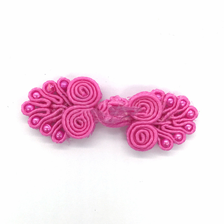 Handmade Chinese Frogs Knots Buttons Sets BUTT-WH0014-29U-1