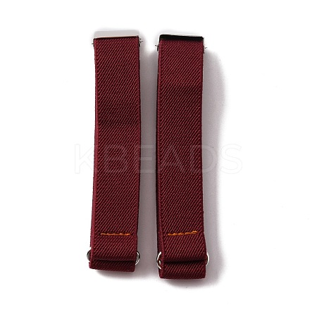 Unisex Polyester Elastic Adjustable Armbands BJEW-WH0020-11P-05-1