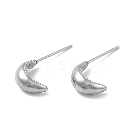 Non-Tarnish 304 Stainless Steel Stud Earing for Women Men EJEW-P216-01P-1