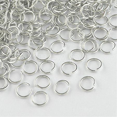Anodized Aluminum Open Jump Rings ALUM-R005-1.0x8-01-1