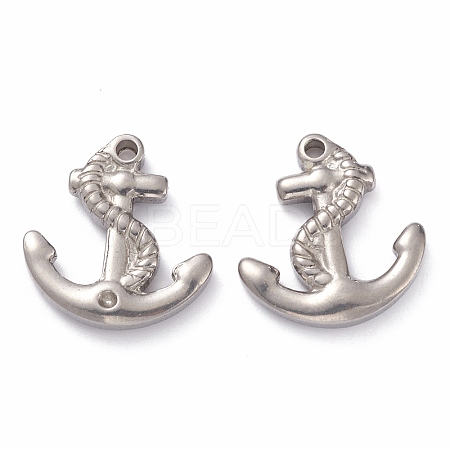 Non-Tarnish 304 Stainless Steel Pendants STAS-O140-12P-1