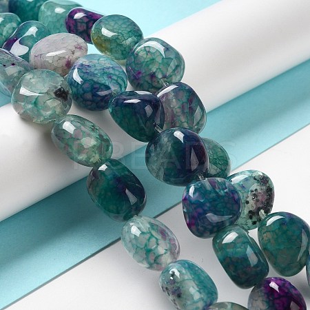 Natural Agate Beads Strands G-H295-D01-12-1
