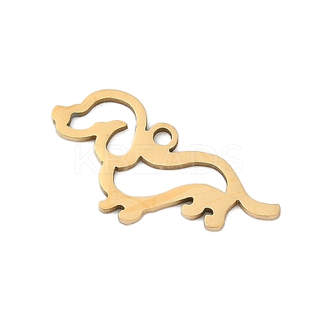 201 Stainless Steel Pendants STAS-F316-04G-03-1