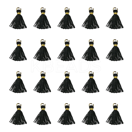 Polycotton(Polyester Cotton) Tassel Pendant Decorations FIND-YW0004-58A-1