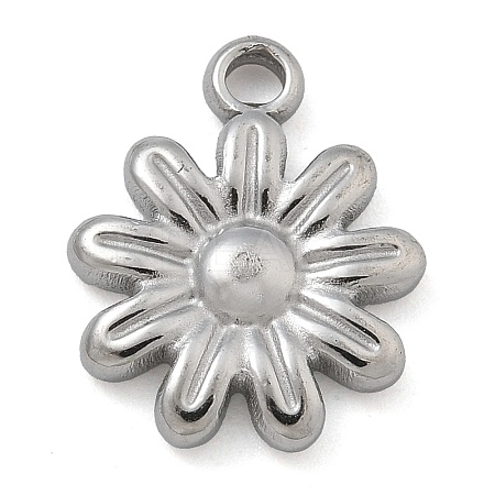Anti-Tarnish 304 Stainless Steel Charms STAS-M084-01A-P-1