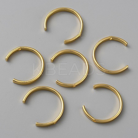 Brass Ear Cuff Findings KK-WH0056-57-1