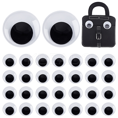 Plastic Craft Eyes DIY-PH0029-68A-1