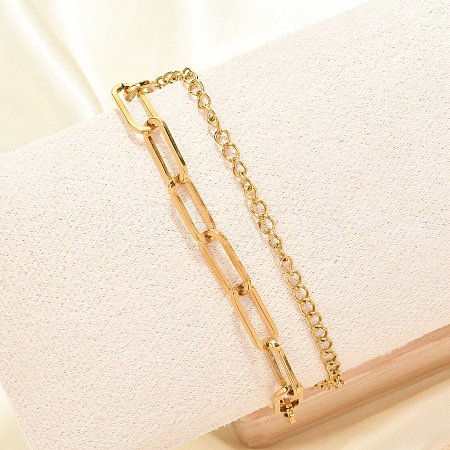 304 Stainless Steel Multi-strand Bracelets BJEW-U023-05G-1