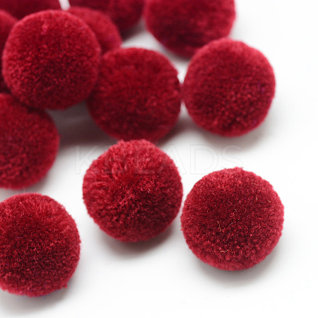 DIY Doll Craft Polyester Pom Pom Ball LS-AJEW-S063-2.0cm-07-1