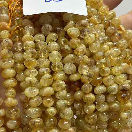 Natural Citrine Beads Strands LS-G-RM250109-B3-1