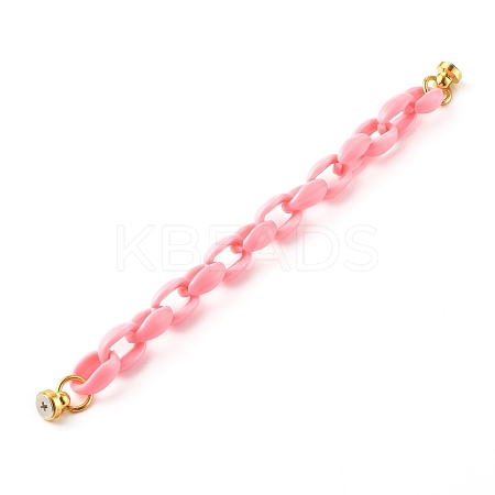 Acrylic Cable Chain Phone Case Chain HJEW-JM00494-03-1