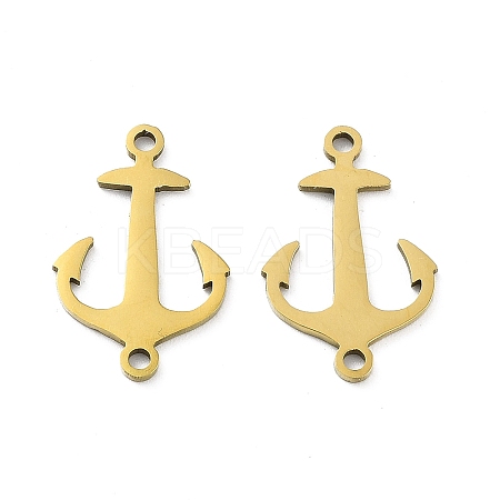 Ion Plating(IP) 201 Stainless Steel Connector Charms STAS-A090-24G-1