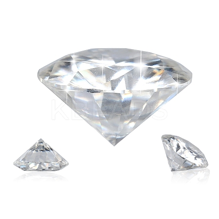 Brilliant Round Cut Moissanite Loose Stones Cabochons RGLA-F081-01A-1