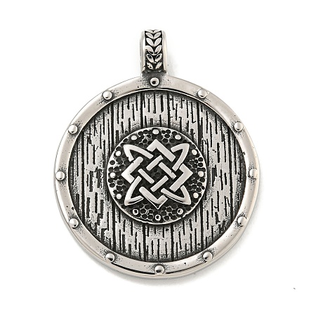 Viking 316 Surgical Stainless Steel Pendants STAS-E212-76AS-1