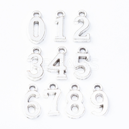 Tibetan Style Alloy Pendants TIBEP-TAC0001-14AS-1