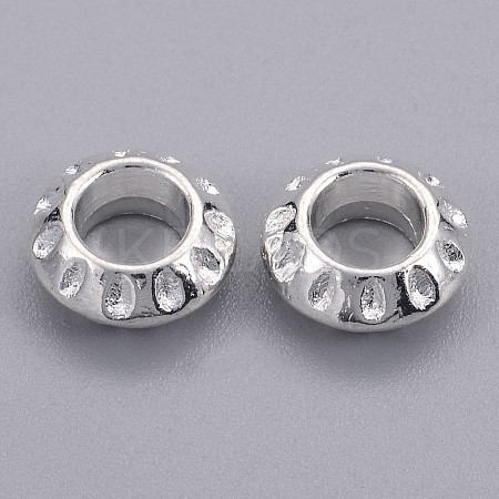 Tibetan Style Alloy European Beads LS-TIBEB-EAA386Y-S-FF-1