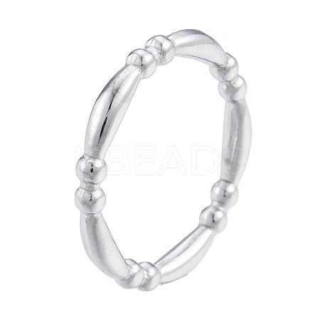 Non-Tarnish 201 Stainless Steel Finger Ring for Women RJEW-N038-129P-1