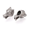 304 Stainless Steel European Style Large Hole Beads STAS-T072-143P-2