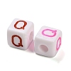 Opaque Acrylic Beads OACR-I022-01Q-2