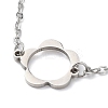Tarnish Resistant 201 Stainless Steel Link Bracelets with Cable Chains BJEW-P297-01P-A-2