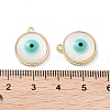Rack Plating Alloy Enamel Pendants FIND-C050-11G-4
