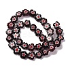 Handmade Millefiori Lampwork Beads Strands LAMP-G164-03L-2