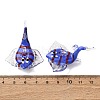 Handmade Lampwork Pendants LAMP-I031-01G-3