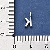 925 Sterling Silver with Cubic Zirconia Charms STER-Q004-01K-S-3
