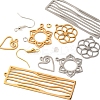 DIY Filigree Earring Making Kit DIY-YW0006-25-3