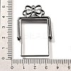 Alloy Open Back Bezel Pendants PALLOY-I223-10B-3