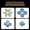 4 Style Electroplate Glass Beads GLAA-YW0001-28-2