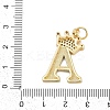 Brass Micro Pave Cubic Zirconia Pendants KK-I723-50G-02-4