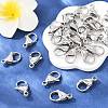 Tarnish Resistant 316 Surgical Stainless Steel Lobster Claw Clasps STAS-316-FL18A-6