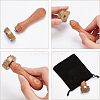 1Pc Brass Stamp Head DIY-OC0008-35A-3