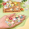 42Pcs 21 Styles Flower Computerized Embroidery Cloth Patches PATC-TA0001-27-6