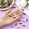 200Pcs 4 Colors Column Alloy Shoelace Buckle Connectors FIND-SP0004-68A-4