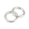 Brass Closed Jump Rings KK-D257-01P-03-2