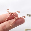 Alloy Doll Clothes Hangers PW-WG97384-03-1