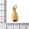 Printing 304 Stainless Steel Pendants STAS-K304-12B-G-3