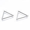 Non-Tarnish 201 Stainless Steel Linking Rings STAS-N090-T12-1-3
