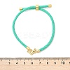 Adjustable Nylon Cord Bracelets BJEW-C096-01G-12-5