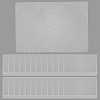 AHADEMAKER 25Pcs 2 Style PVC Plasic Portable Magnifying Lenses TOOL-GA0001-65-4