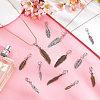 Tibetan Style Alloy Pendant Decoration HJEW-AB00475-7