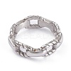 Tarnish Resistant Unisex 304 Stainless Steel Finger Rings RJEW-K233-03-P-1