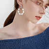 80Pcs 304 Stainless Steel Clip-on Earring Findings STAS-SP0001-25P-4