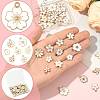 40Pcs 10 Styles Alloy Enamel Pendants ENAM-FS0004-04B-2