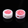 Handmade Polymer Clay Beads CLAY-N008-041G-3